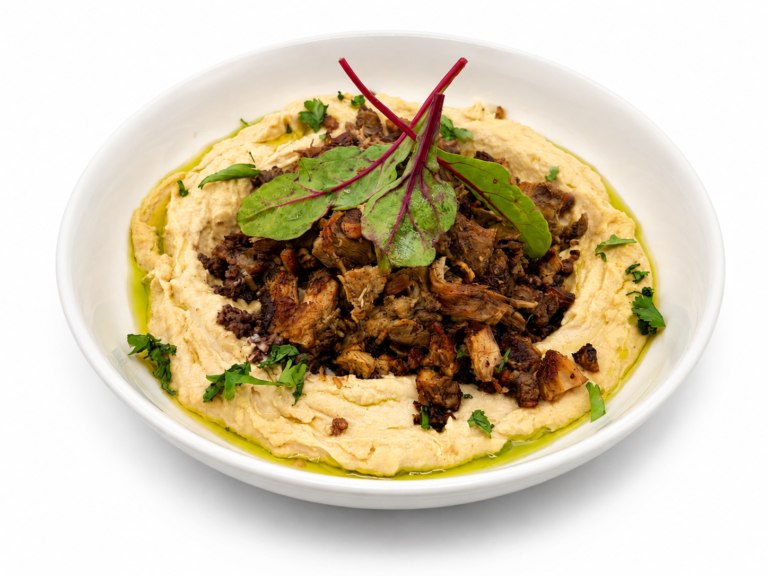 Hummus w/ Chicken Shawarma